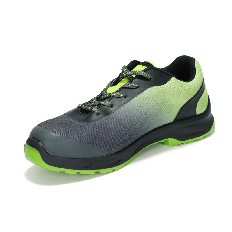 Work Shoes for Man Sneakers Grey Construction Steel Toe Safety Shoes