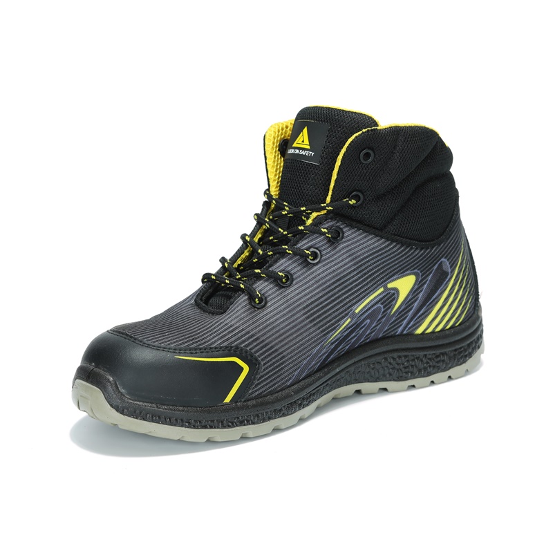 Summer Light Mesh Lining Waterproof Men's Work Safety Shoes Steel Toe