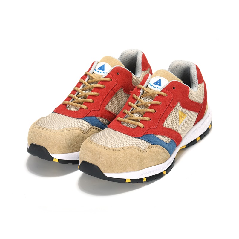 Leisure Series Men's Work Boots New Fashion Anti-Puncture Safety Shoes