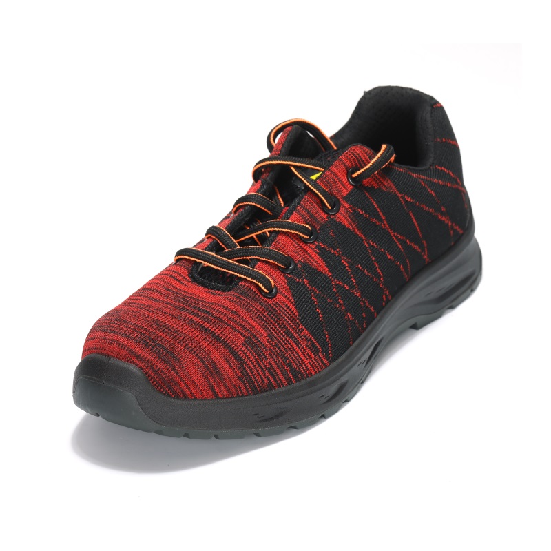 Fly Knitting Mesh Breathable Safety Shoes Anti Impact Puncture S3 Standard