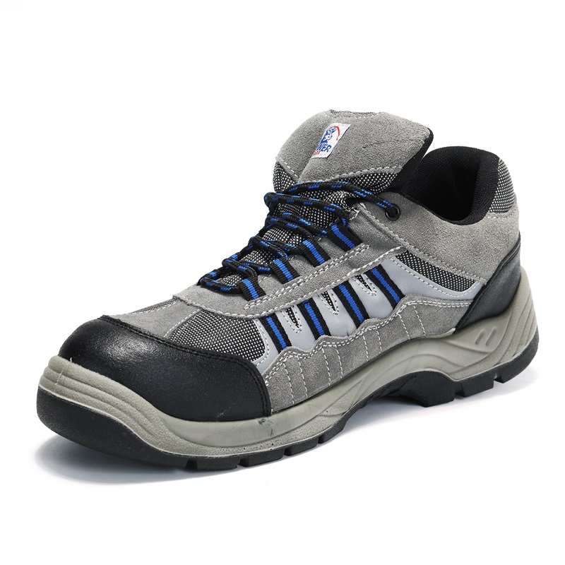 Men's Safety Shoes with Steel Toe, Anti-Smash and Anti-Puncture, Lightweight